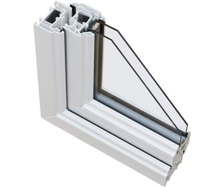 Profilé de fenêtre en PVC Chambly
